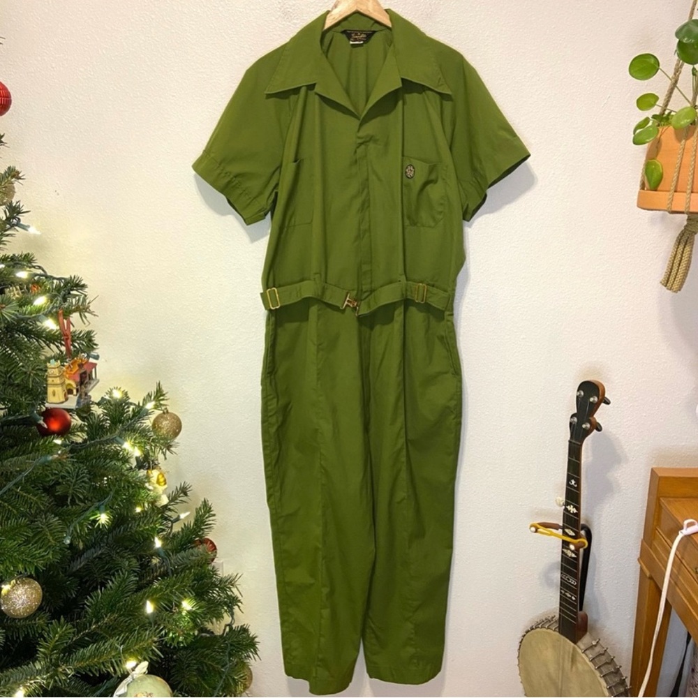 Vintage Belted Coverall